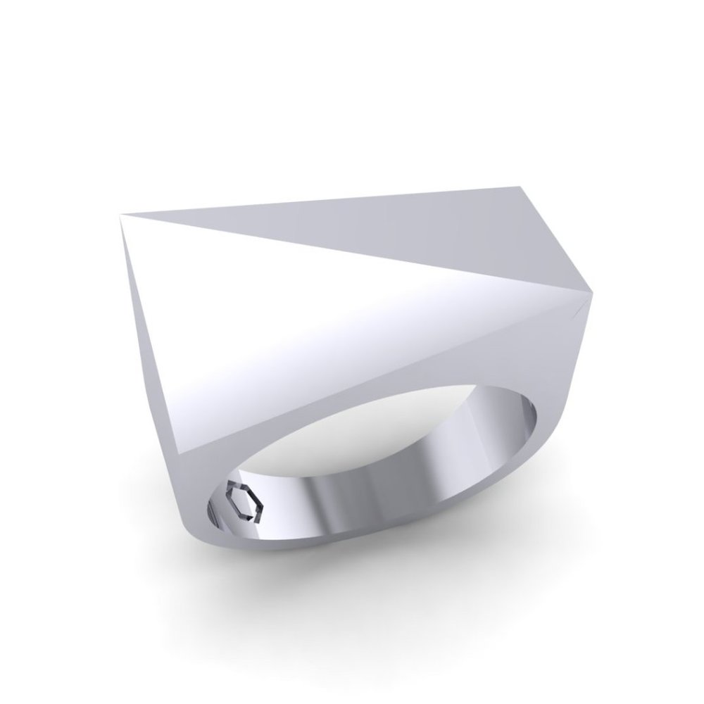 Thick Flex Ring - Sterling Silver